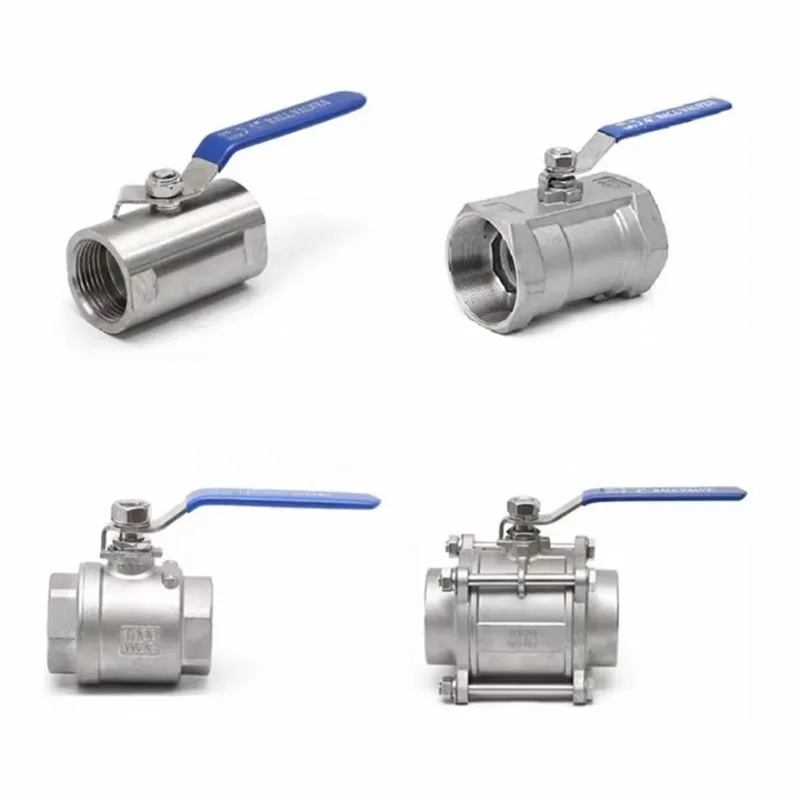 Stainless steel threaded ball valves